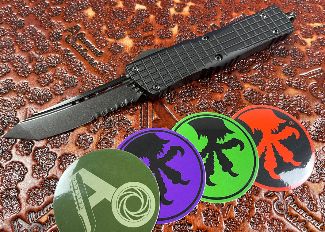 Microtech Combat Troodon Delta FRAG T/E DLC, Nickel Boron Internals 144-2CT-LE