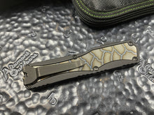 Pre-Owned Heretic Knives Custom Colossus Hand Ground DLC D/E , Flamed Ti Inlay, DLC accents