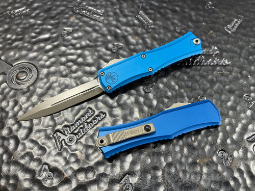 Microtech Hera II Mini D/E Apoc / Blue Handle 1702M-10APBL