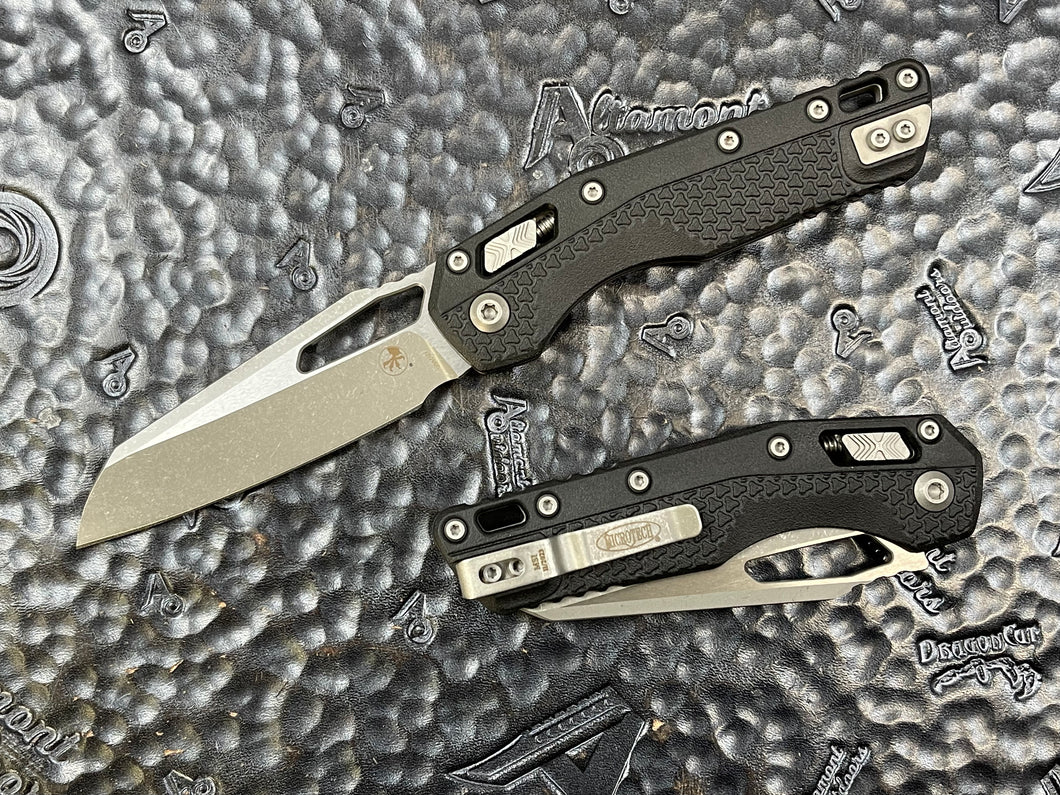 Microtech 210T-10APPMBK MSI Ram-Lok - Black Injection Molded Handle - Apoc Blade