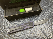 Pre-Owned Heretic Knives Colossus Battleworn S/E, Breakthrough Purple handle, BW Black Clip & Hardware POH039-14A-BRKPU