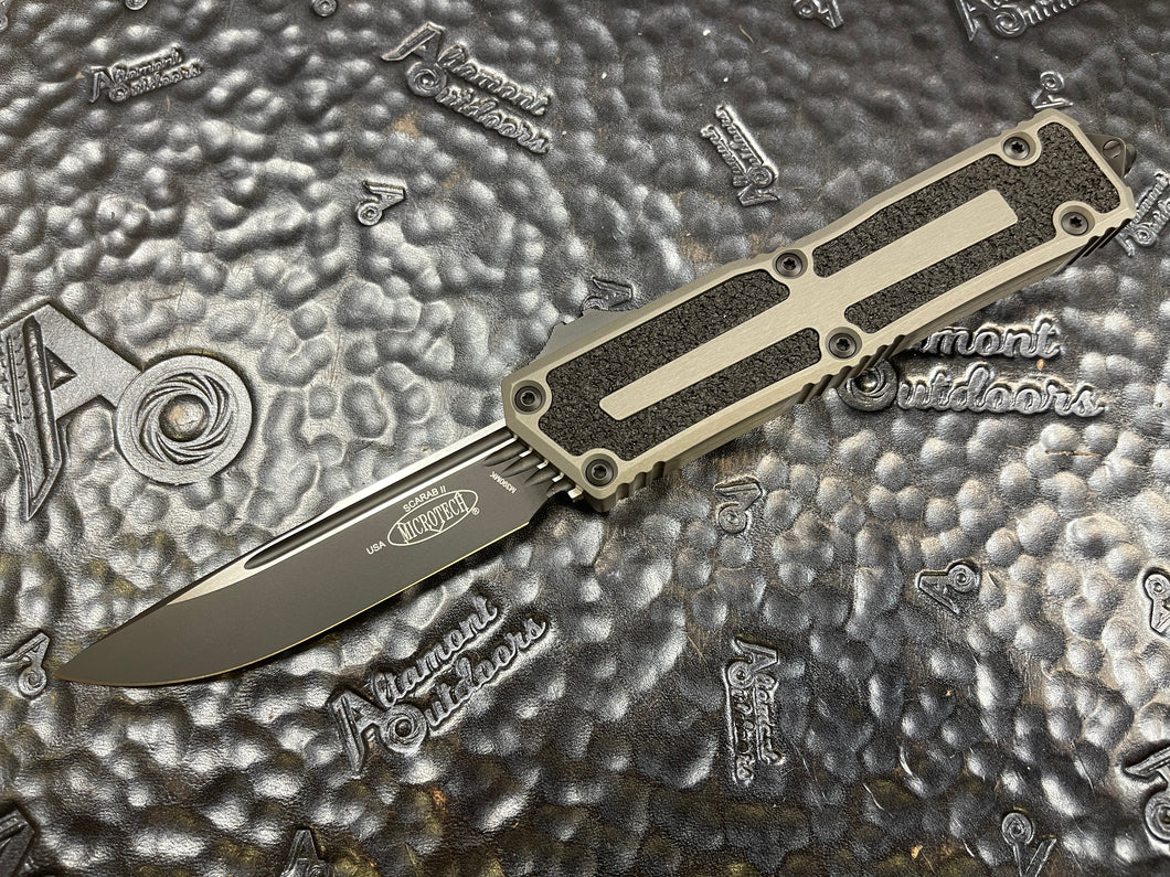 Microtech Scarab II 2024 GEN III Natural Clear Handle S/E 1278-1NC