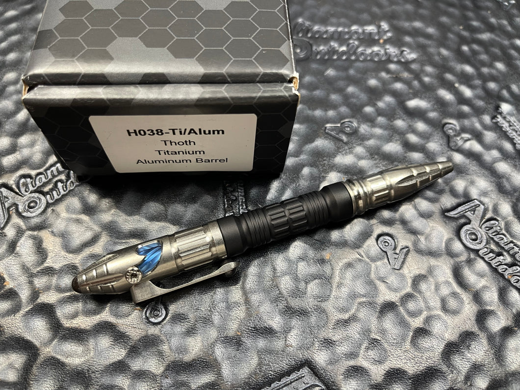 Heretic Thoth Tactical Pen  H038-Ti/Alum Pre-Owned