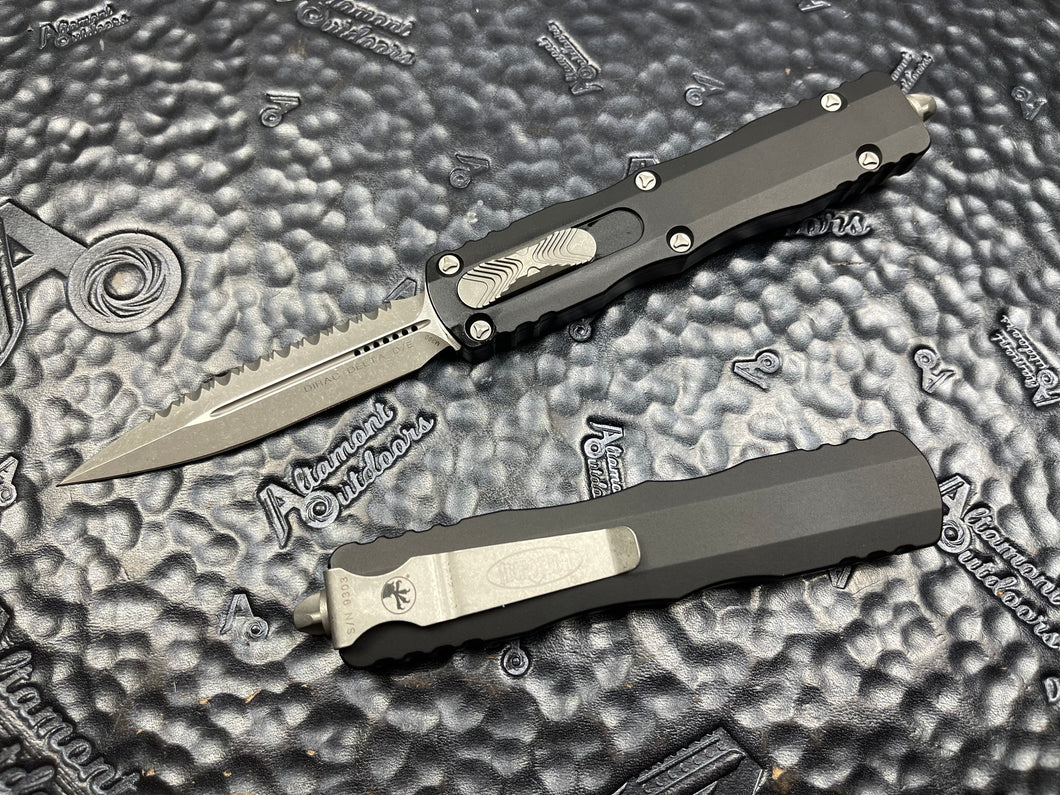 Microtech Dirac Delta Apoc Full Serrated 227-12AP