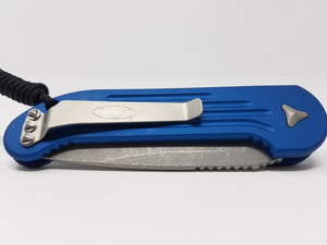 Microtech LUDT Automatic Knife Blue Apocalyptic