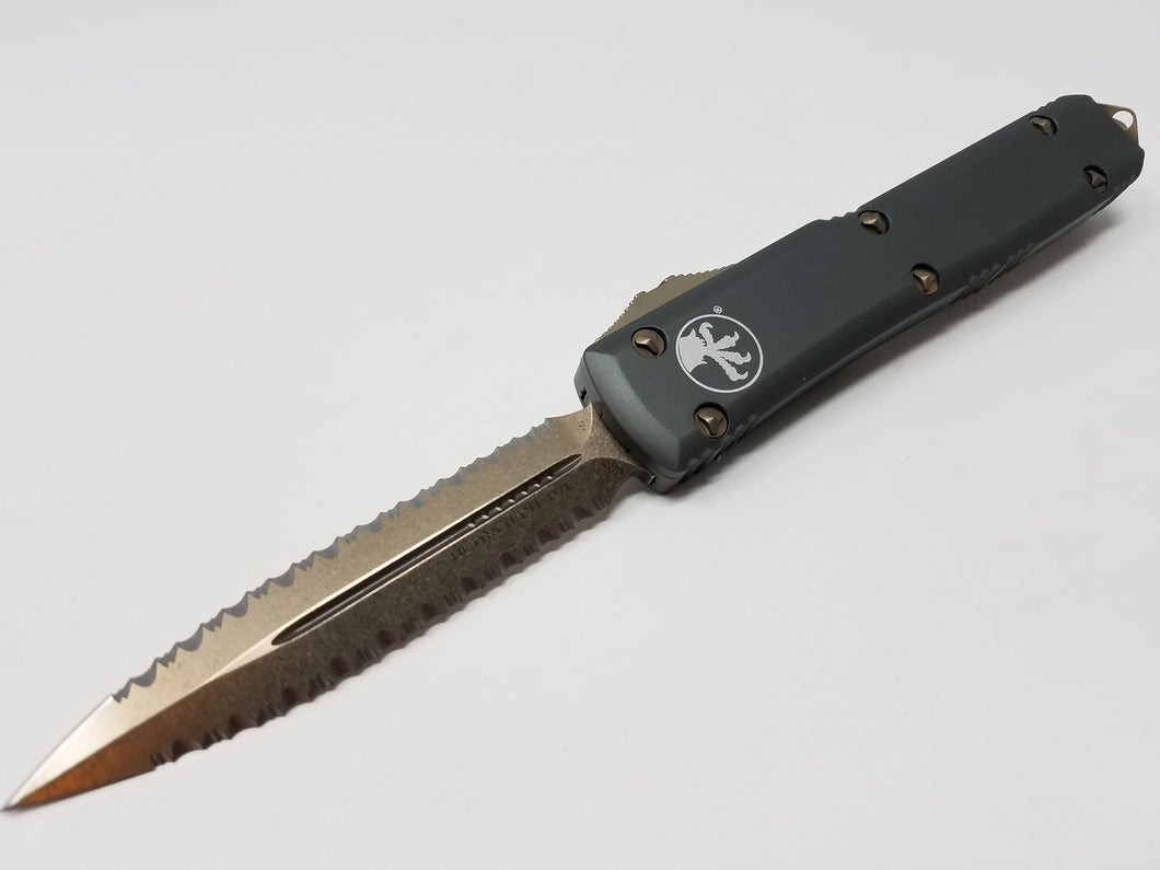 Ultratech 122-D15GY Bronze Gray Double Edge Full Serrated both sides