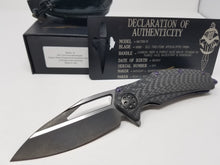 Marfione Custom Matrix-R Flipper Carbon Fiber/Purple Haze (Dark Matter)