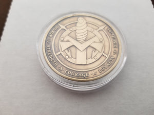 Marfione Custom Dagger & Spartan Bronze Challenge Coin NEW