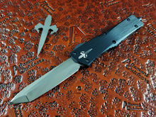 Marfione Custom Combat Troodon T/E Tanto Mirror Polished Star Grind Blue Ring