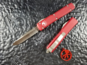 Microtech Ultratech Red S/E Satin 121-4RD