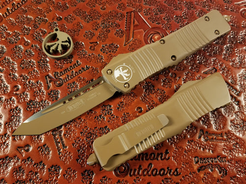 Microtech Combat Troodon Cerakote Flat Dark Earth T/E 144-1CDE Tanto