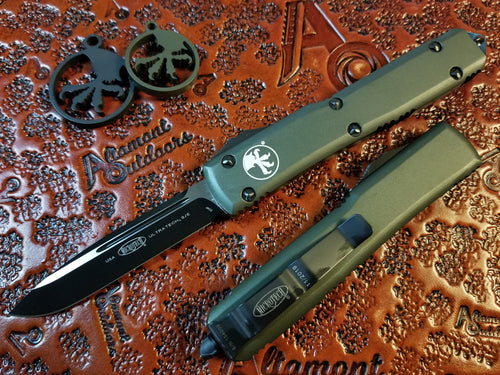 Microtech Ultratech S/E Standard DLC Tactical OD Green 121-1DLCTOD