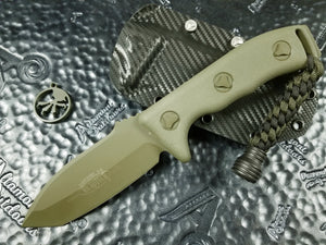 Microtech Currahee Tanto Fixed Blade OD Green 103-1GR