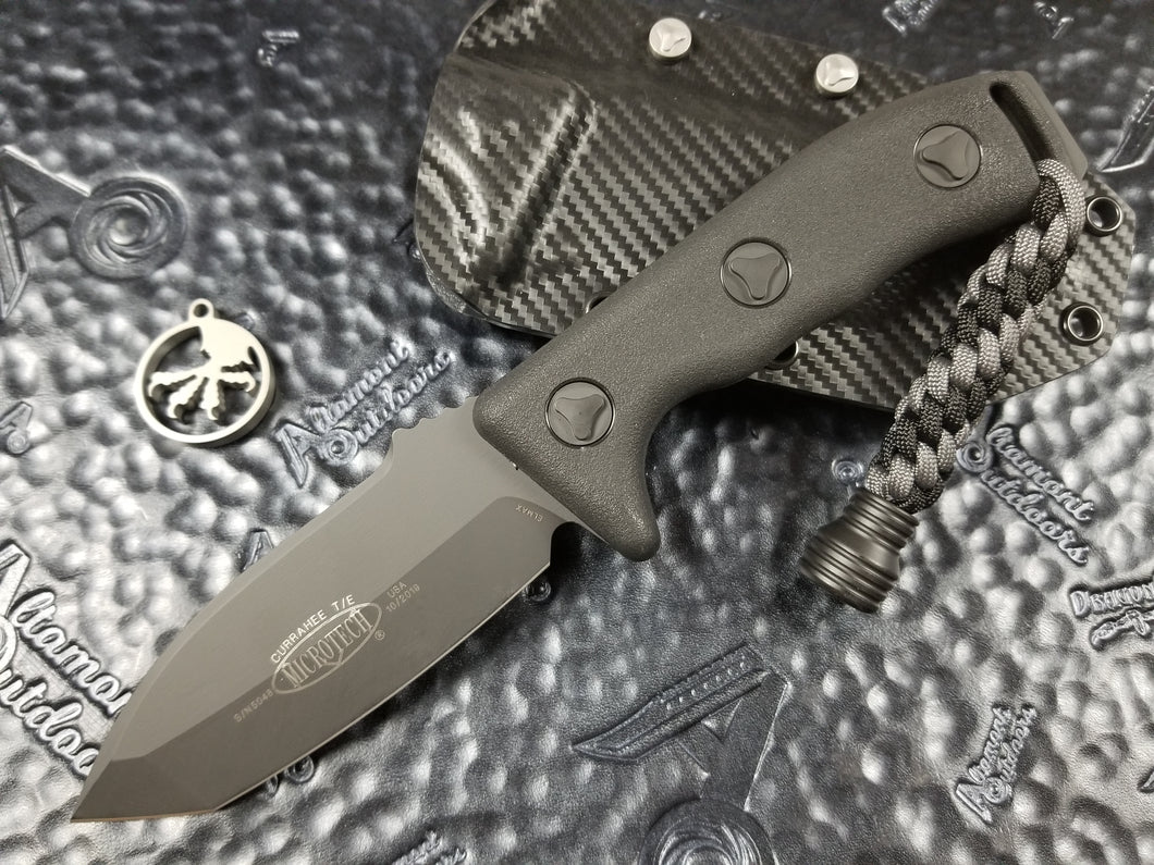Microtech Currahee Tanto Fixed Blade Black 103-1
