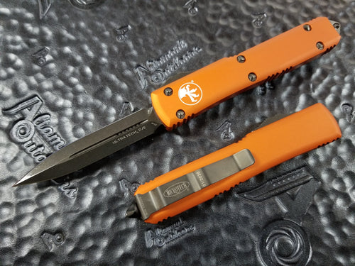 Microtech Ultratech D/E Orange DLC Tactical Standard 122-1DLCTOR