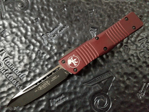 Microtech Combat Troodon T/E Standard Merlot Red 144-1MR Tanto