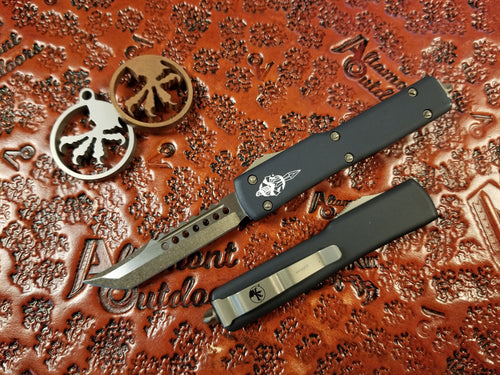 Microtech UTX-70 Hellhound Bronze 419-13 OTF Signature Series