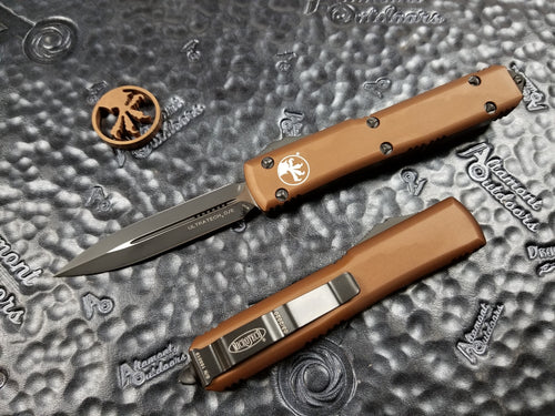 Microtech Ultratech D/E Standard Tan 122-1TA