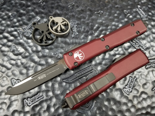 Microtech Ultratech S/E Merlot Red Standard 121-1MR