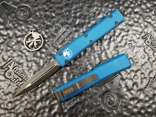 Microtech Ultratech D/E Blue Standard 122-1BL