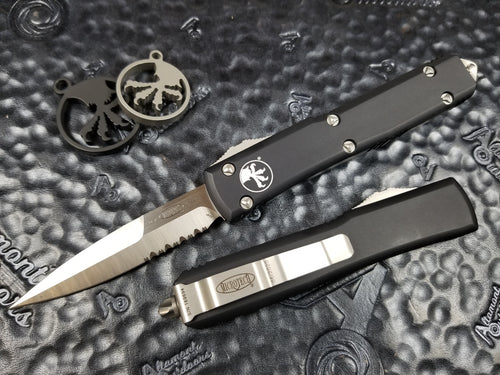 Microtech Ultratech Bayonet Satin Part Serrated 120-5