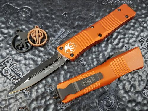 Microtech Combat Troodon Orange Standard D/E 142-1OR