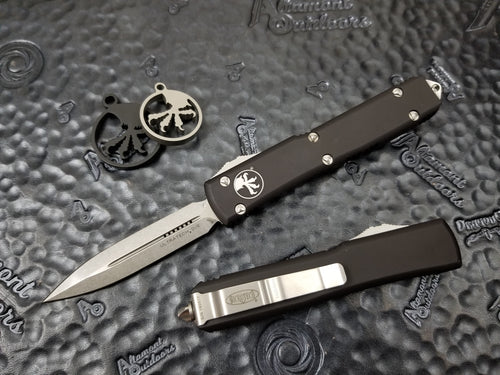 Microtech Ultratech D/E Stonewashed Black 122-10