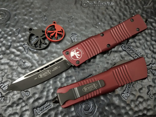 Microtech Combat Troodon Merlot Red Standard T/E 144-1MR