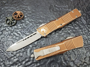 Microtech Combat Troodon T/E Distressed Tan Apocalyptic 144-10DTA Tanto