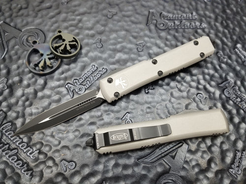 Microtech Ultratech D/E Titanium Gray Standard 122-1TG