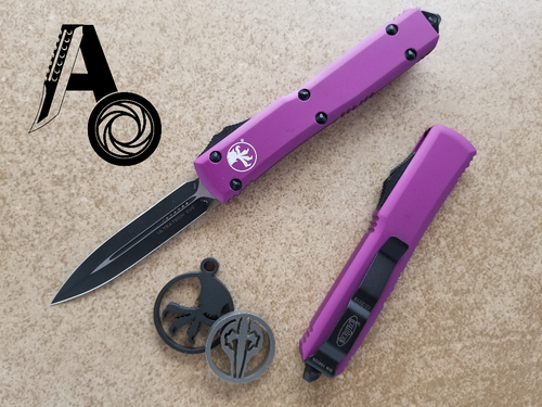 Microtech Ultratech D/E Violet Standard 122-1VI