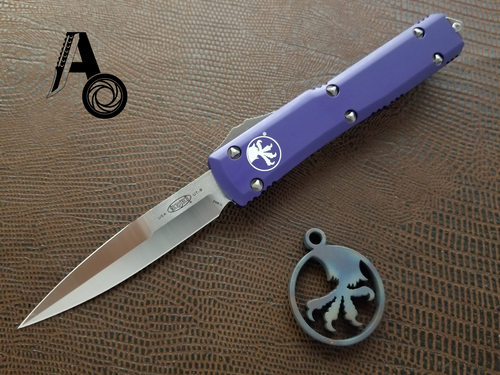 Microtech Ultratech Bayonet Purple Satin Standard 120-4PU