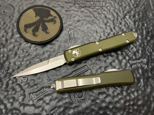 Microtech Ultratech Bayonet 120-10OD Green Stonewashed