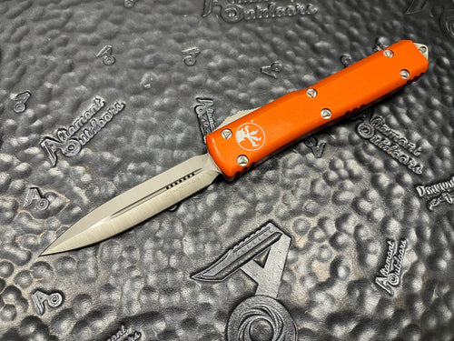 Microtech Ultratech D/E Satin Orange 122-4OR