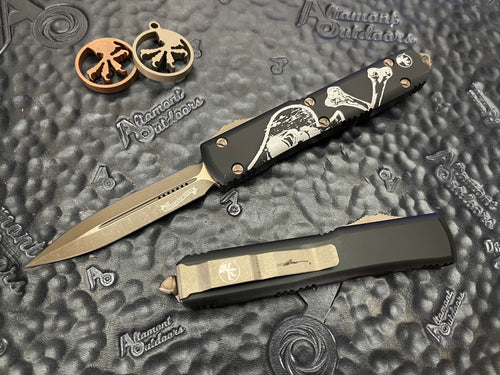 Microtech Ultratech Death Card D/E Bronze Apoc 122-13DC