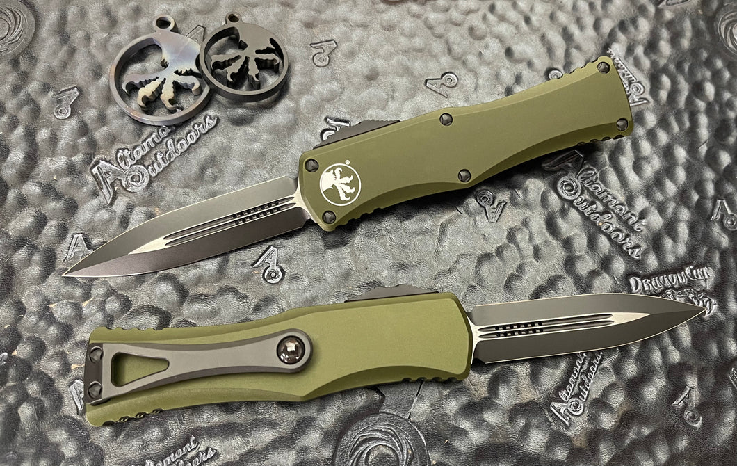 Microtech Knives HERA Double Edge OD Green 702-1OD
