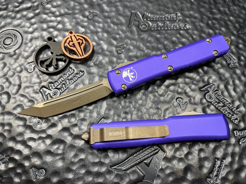 Microtech Ultratech T/E Purple Bronze Apocalyptic Standard 123-13APPU