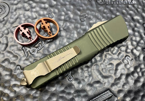 Microtech Combat Troodon HELLHOUND OD Green Bronze 219-13ODS