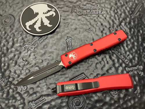 Microtech Ultratech D/E Red Standard 122-1RD