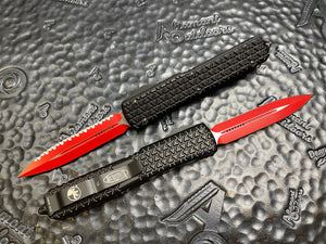 Microtech Ultratech SITH LORD 122-3SL D/E Full Serrated Red TriGrip Star Wars