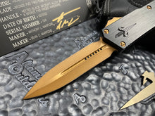 Marfione Custom Scarab II D/E Bronze PVD Two-Tone Apocalyptic, Hefted Black Alloy with Dagger Relief and Bronze PVD hardware,