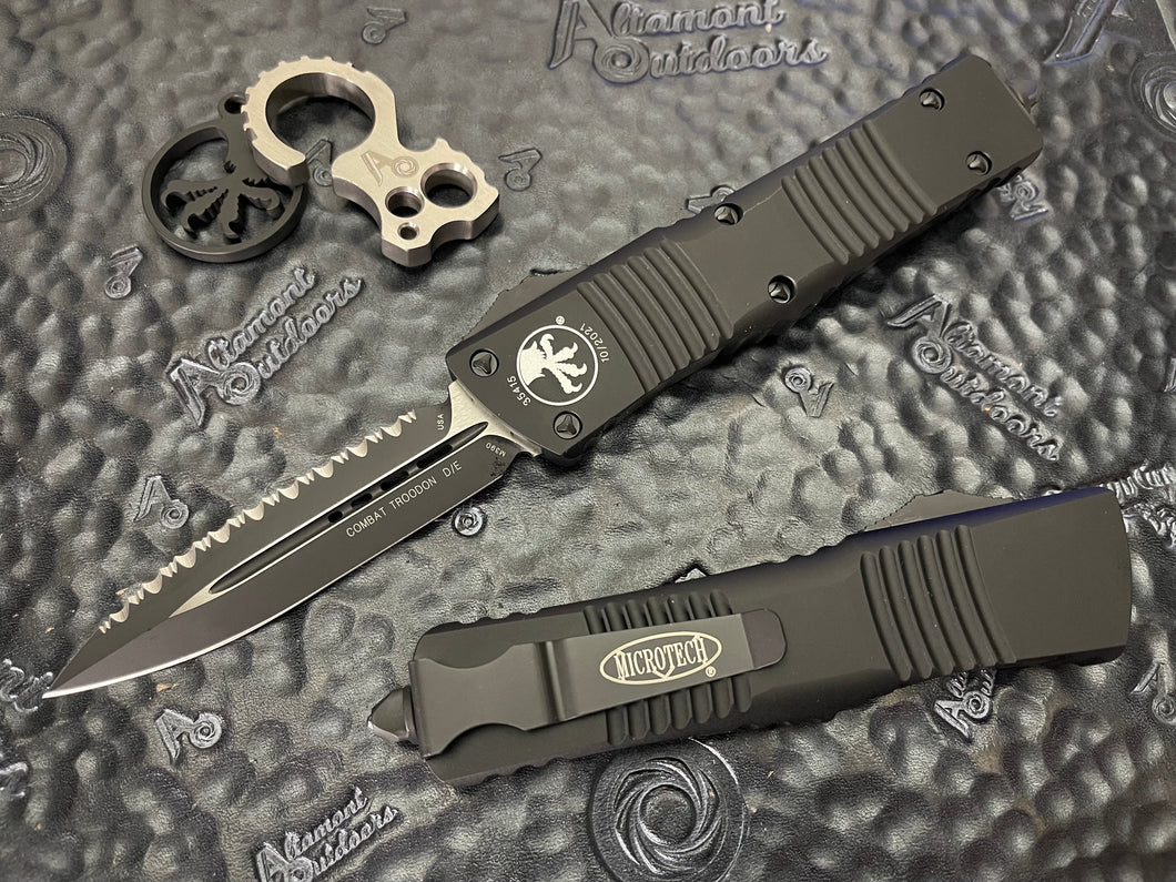 Microtech Combat Troodon Tactical D/E Full Serrated 142-3T