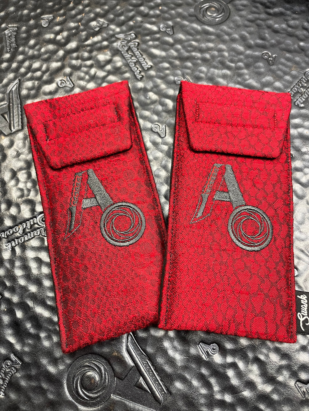 AO Gear Knife Pouch Swank Hank Collaboration RED