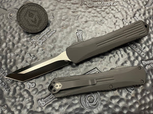 Heretic Knives Manticore X TANTO Two-Tone Black Tactical H031-10A-T