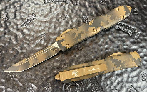 Microtech Ultratech Tanto COYOTE CAMO 123-1CCS