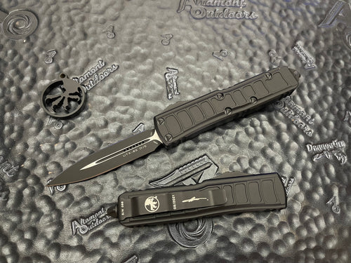 Microtech UTX-85 II Stepside D/E Black Automatic OTF 232II-1TS