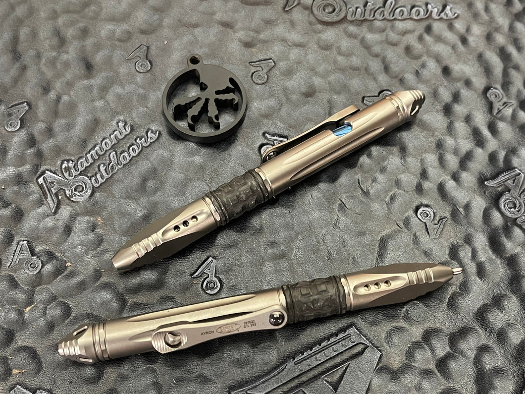 Kyroh Pen - Mini Bead Blast Titanium Tritium Insert