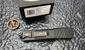 Microtech Combat Troodon HELLHOUND Copper Top Handle DLC 219-1DLCTCPS