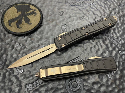 Microtech Ultratech II Stepside D/E Bronze Black 122II-13S