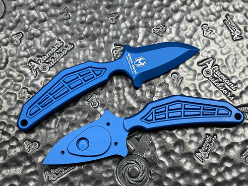 Heretic Knives Handle Accessory BLUE for Sleight Push Dagger